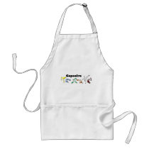apron martial arts in the kitchen