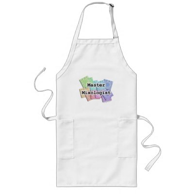 Apron - MASTER MIXOLOGIST by TheMartiniDiva