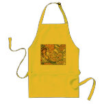 Apron:  Mucha - Language of Flowers
