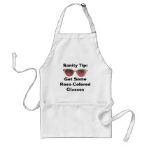 Apron Retro Style Rose-Coloured Glasses Any Saying aprons