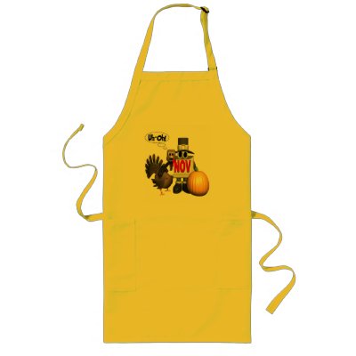 Apron - Thanksgiving Turkey by thanksgiving_tshirts