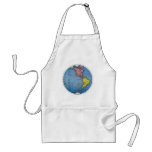 Apron:   Vintage map of the Western Hemisphere