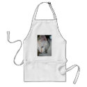 Apron, White Cat