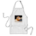 APRON WITH ARTWORK OF BROKEN EGG SHELL
