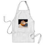 APRON WITH ARTWORK OF BROKEN EGG SHELL