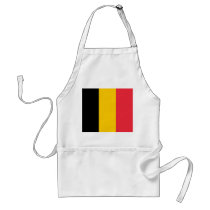 Apron with Flag of Belgium