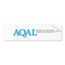 AQAL Journal sticker Bumper Stickers