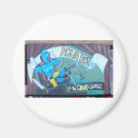 Aqua Boy Refrigerator Magnet