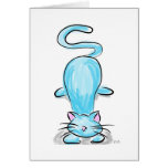 Aqua Cat, Ready to Pounce! cards
