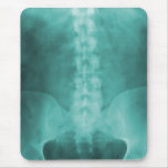Aqua Digital Spine Art Mousepad