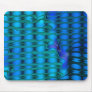 Aqua Marbled Mousepad