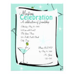 Aqua Martini Invite