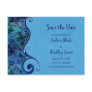 Aqua Puau Shell Wedding Save the Date Postcard