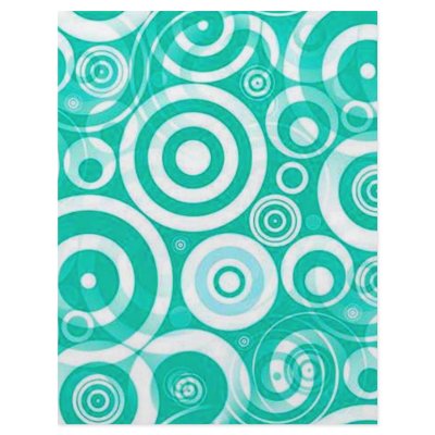 aqua_retro_circles personalized flyer by CreativeColours
