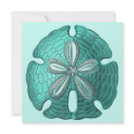 Aqua Sand Dollar Invitation