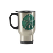 Aqua Sand Dollar Mug