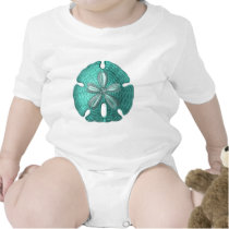 Aqua Sand Dollar Shirts