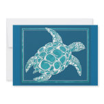 Aqua Sea Turtle