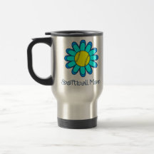 Aqua Softball Mum Mug