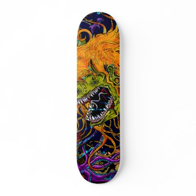 Aqua-woman Custom Skate Board by Kyle13ringling