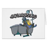 Aquaholic SCUBA Greeting Cards