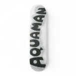 Aquaman Grunge Black Logo Skateboards
