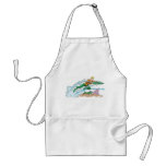 Aquaman Leaps Over Coral Apron
