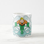 Aquaman Lunging Forward Coffee Mugs