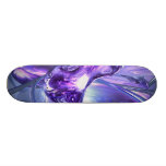 Aquamarine Abstract Skateboard