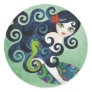 aquamarine, the teenage mermaid sticker
