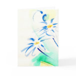 Aquarelle Daisies Greeting Card
