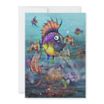 Aquarium invitations