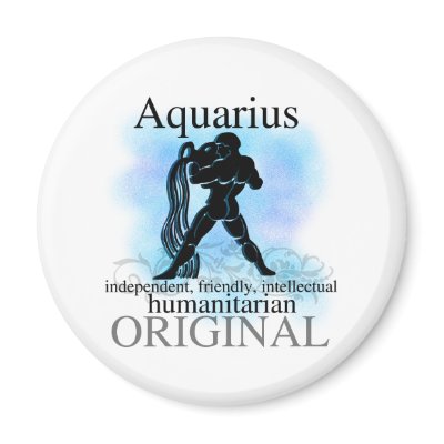Aquarius About You Refrigerator Magnets by horoscope_signs