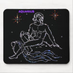 Aquarius Astrology Mousepad