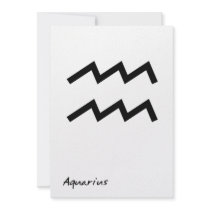Aquarius B&W Custom Announcement