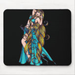 Aquarius Belly Dancer mousepads