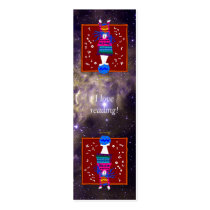 Aquarius Bookmark Card Business Card Templates