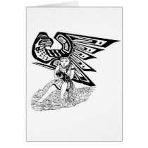 Aquarius Greeting Card
