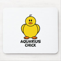Aquarius Chick Mouse Pad