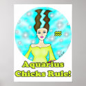 Aquarius Chicks Rule! posters