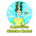 Aquarius Chicks Rule! t-shirts