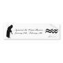 Aquarius Constellation/Zodiac Bumper Sticker
