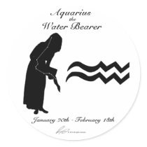 Aquarius Constellation/Zodiac Stickers