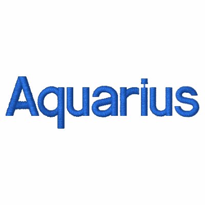 Aquarius Embroidered Shirt