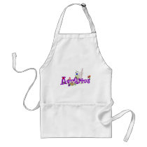 Aquarius Flowers Apron