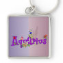 Aquarius Flowers Key Chains