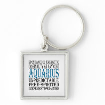 Aquarius Gifts Keychain