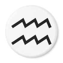 Aquarius Fridge Magnets