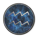 Aquarius Refrigerator Magnet