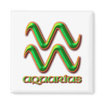 Aquarius Fridge Magnets